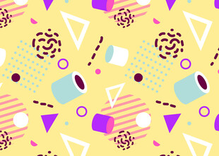 几何图案趣味装饰背景