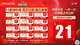 地产双12海报主画面