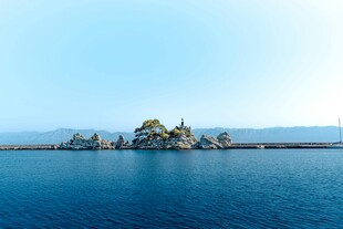 海上梦幻建筑景观