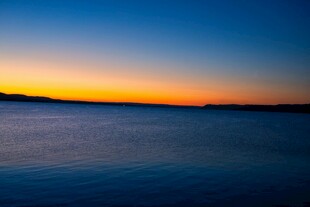 海边绚丽日落美景