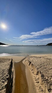 阳光沙滩海景美丽风光