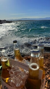 海边冰饮 畅享惬意时光