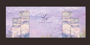 梦幻紫色花卉婚礼