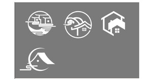 简约图标民宿图标