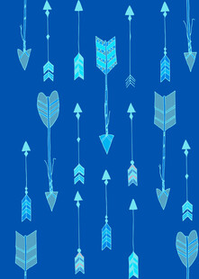 蓝色箭头图案背景纹理