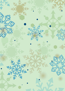 雪花图案背景