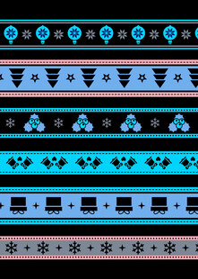 民族风几何图案装饰条纹