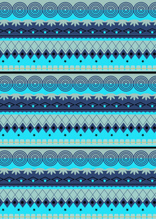 蓝调民族风条纹图案背景