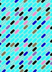 多彩几何图案背景纹理