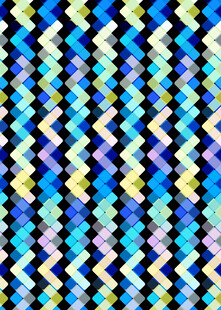 多彩几何锯齿图案背景