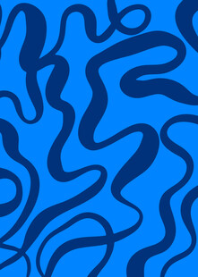 蓝色抽象线条纹理图案