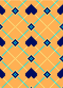 几何菱形图案背景纹理