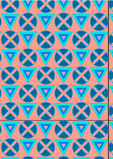 几何图案彩色无缝背景