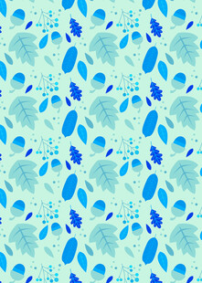 蓝绿色调抽象几何图案背景