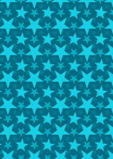 蓝色星星图案背景