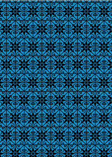 蓝色几何图案无缝背景