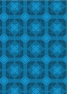 蓝色几何图案无缝背景