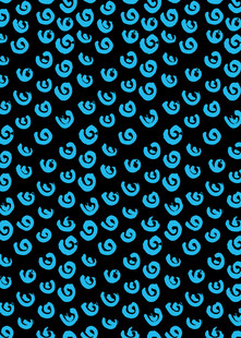 蓝色眼睛图案背景纹理