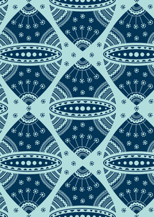 蓝白几何图案纹理背景