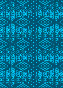 蓝色几何图案纹理背景