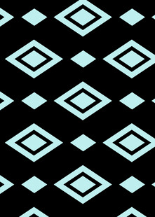 几何菱形黑白图案背景