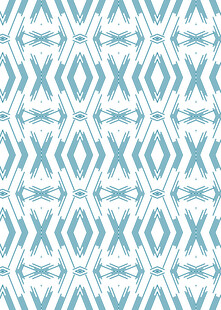蓝白几何图案无缝背景