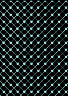 黑色底白色点状几何图案