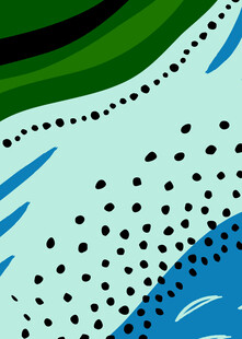 抽象波点图案背景