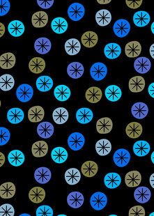 多彩圆形图案背景纹理