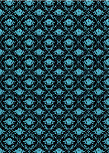 蓝色几何图案纹理背景