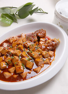 榆林豆腐烧小黄鱼