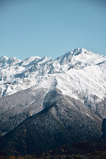 雪山壮丽风光