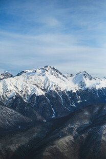 壮丽雪山风景