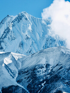 壮丽雪山风景