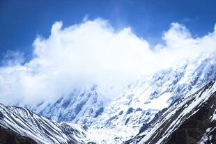 壮丽雪山美景
