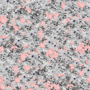 粉色灰色抽象花纹图案