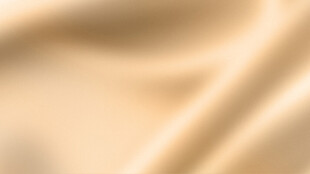 米黄色丝绸纹理特写