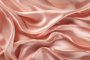 柔滑粉色绸缎纹理