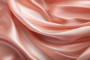 粉色丝绸纹理特写