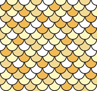 鱼鳞图案