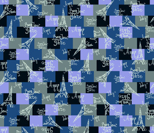 蓝紫色几何拼接图案背景