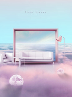 梦幻云端卧室场景