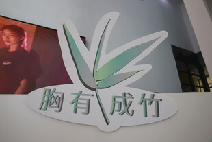 胸有成竹创意立体装饰字