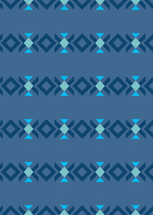 蓝色几何图案无缝背景