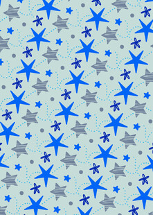 蓝灰星星图案背景