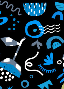 抽象几何图案装饰元素