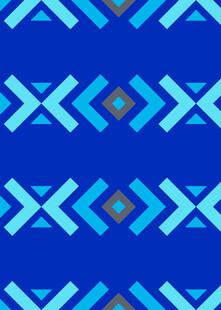 蓝色几何图案背景纹理