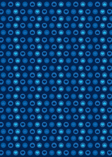蓝色圆点图案背景