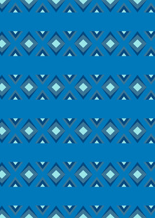 蓝色几何图案无缝背景