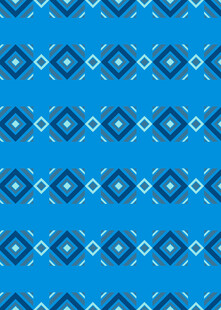 蓝色几何图案无缝背景